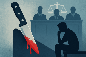 Eduardo Mauricio Artigo JN Jovem esperou quatro horas para esfaquear rival, mas juízes concluem que não quis matá-lo