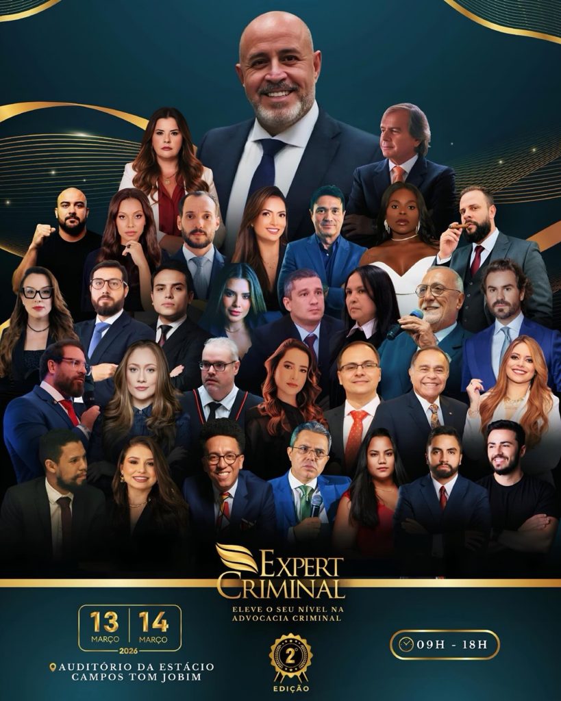 Eduardo Mauricio Evento 2ª Edição EXPERT CRIMINAL Os experts do direito Criminal reunidos para transformar sua advocacia